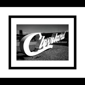 Cleveland wall art frame 14x18 Inch